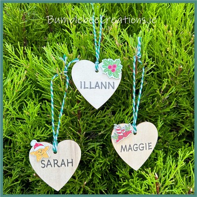 Handcrafted Wooden Heart Decoration